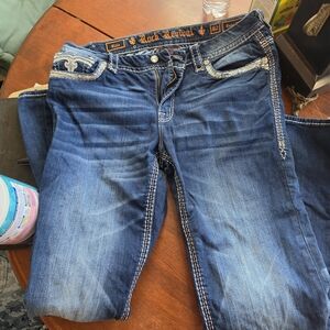 Rock Revival Blue Boot Cut Jeans